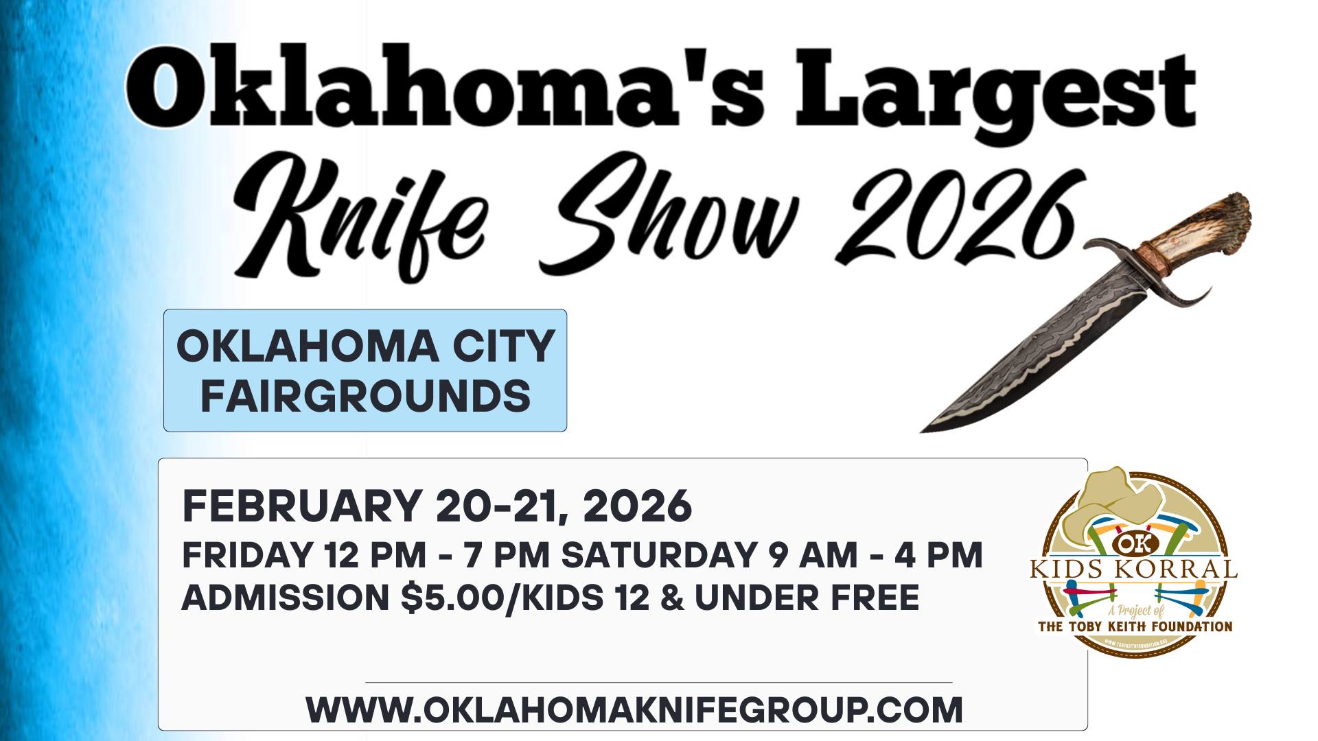 Oklahoma's Largest Knife Show